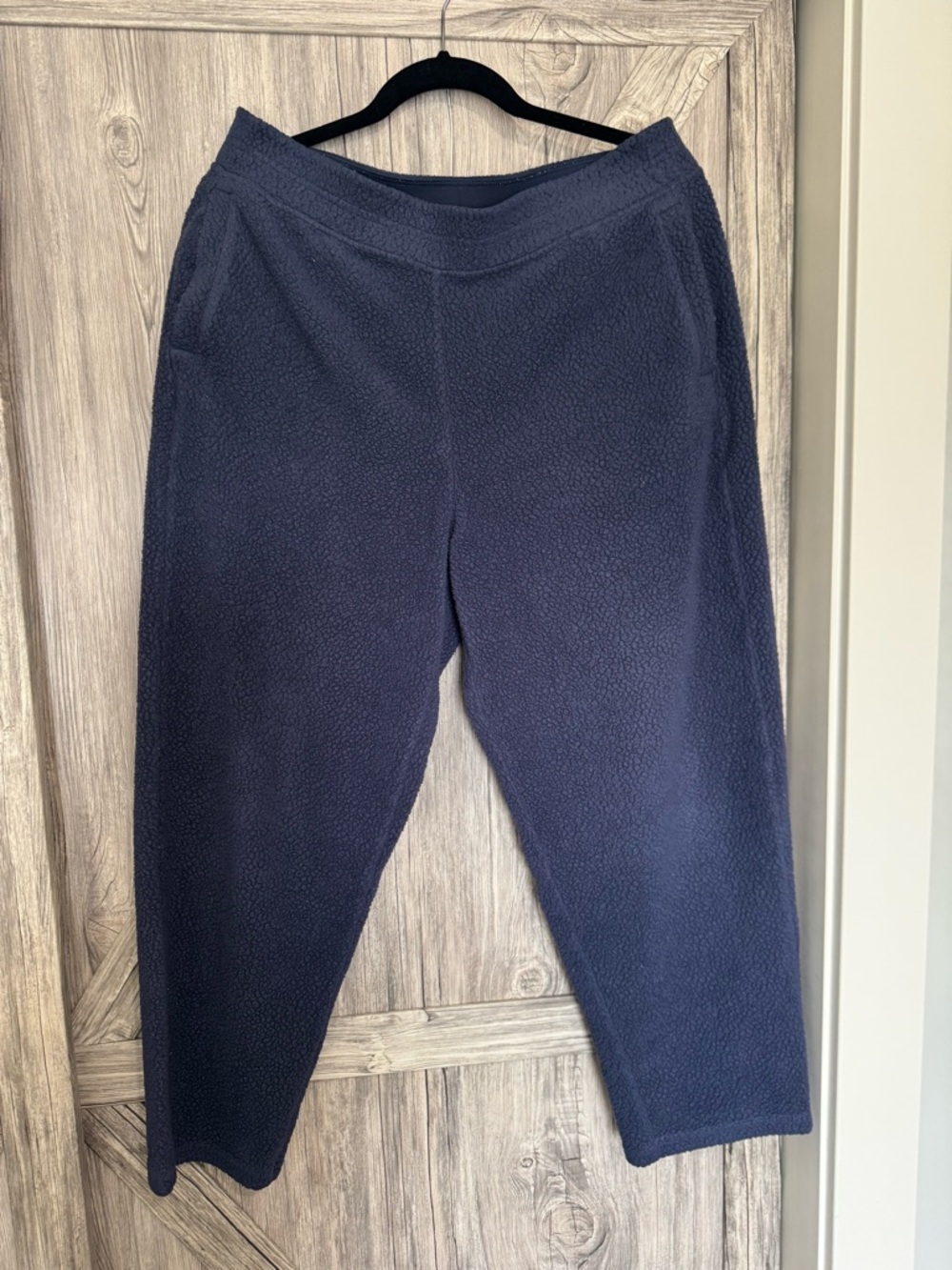 Patagonia Navy Fleece Joggers